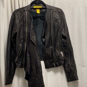 Catherine Malandrino Leather Jacket